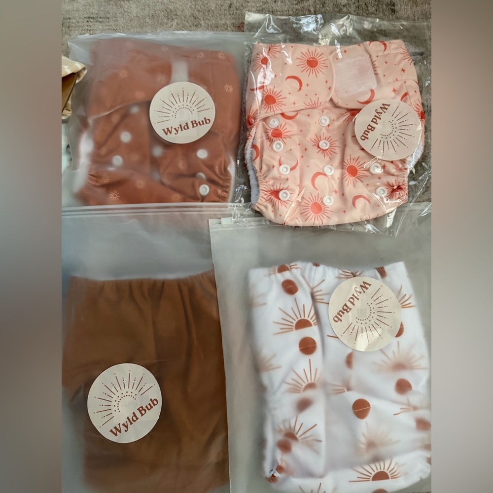 Wyld Bub Cloth Diapers, Zantano Baby Booties, Activity Scarves, and More - Picture 2 of 5